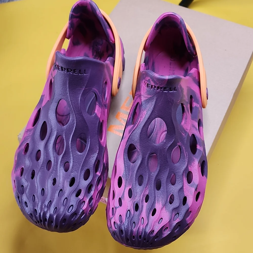 BNEW MERRELL HYDRO MOC VIOLET BIG GIRL 6 MK165666 FITS WOMEN 8.5/9